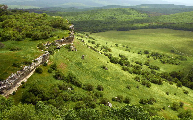 Пещерный город Бакла в Крыму