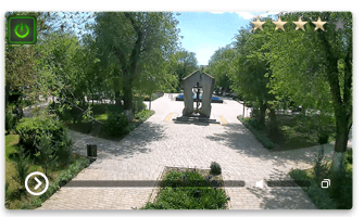 Веб-камера Евпатория. Памятник жертвам Чернобыля