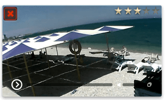 Веб-камера Феодосия пляж Камешки