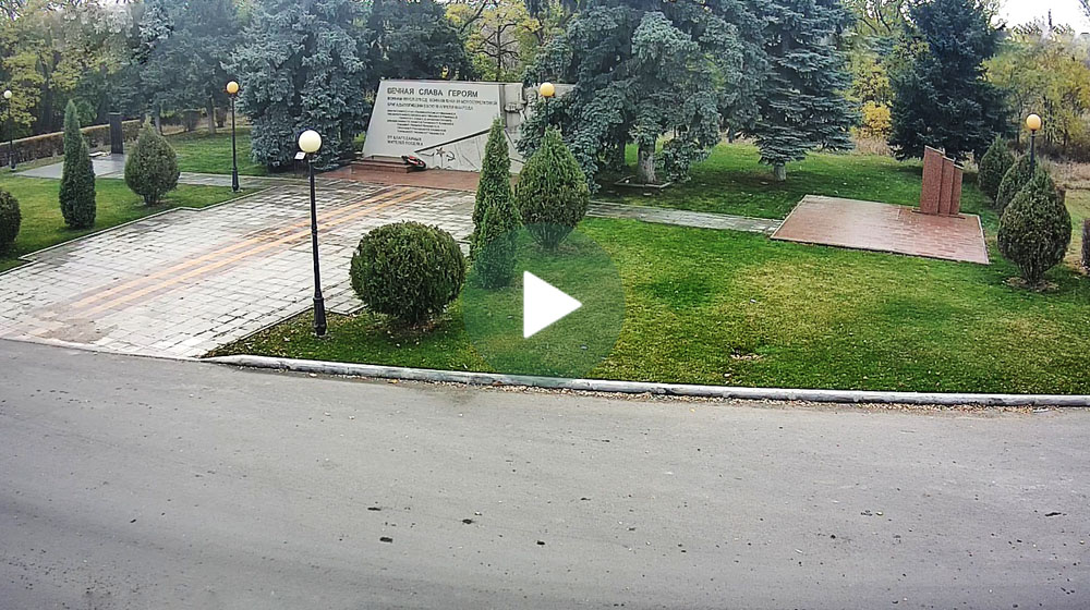 Веб-камера Гвардейское. Памятник воинам Великой Отечественной Войны