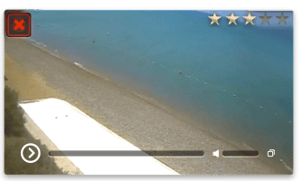 Веб-камера Песчаное лагерь Мультфильм пляж
