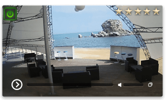 Веб-камера Судак пляж Мохито