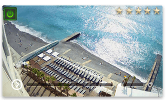 Веб-камера Ялта пляж жилого комплекса Opera Prima