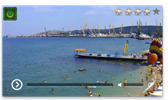 Веб-камера Феодосия. Пляж и порт