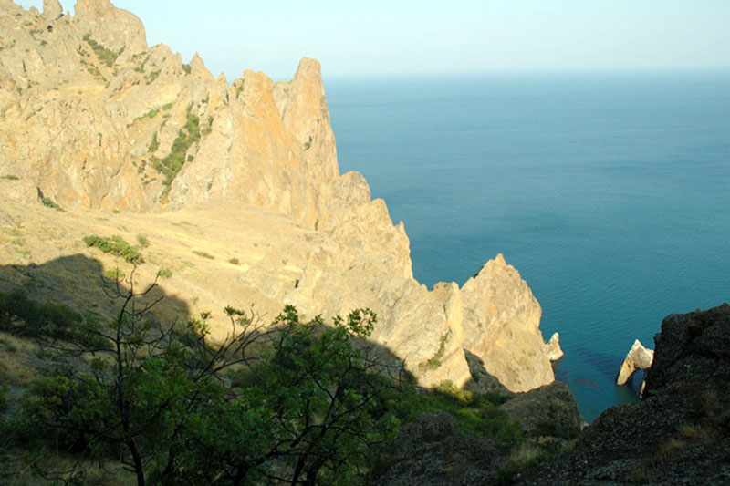 Вулкан Кара-Даг в Крыму